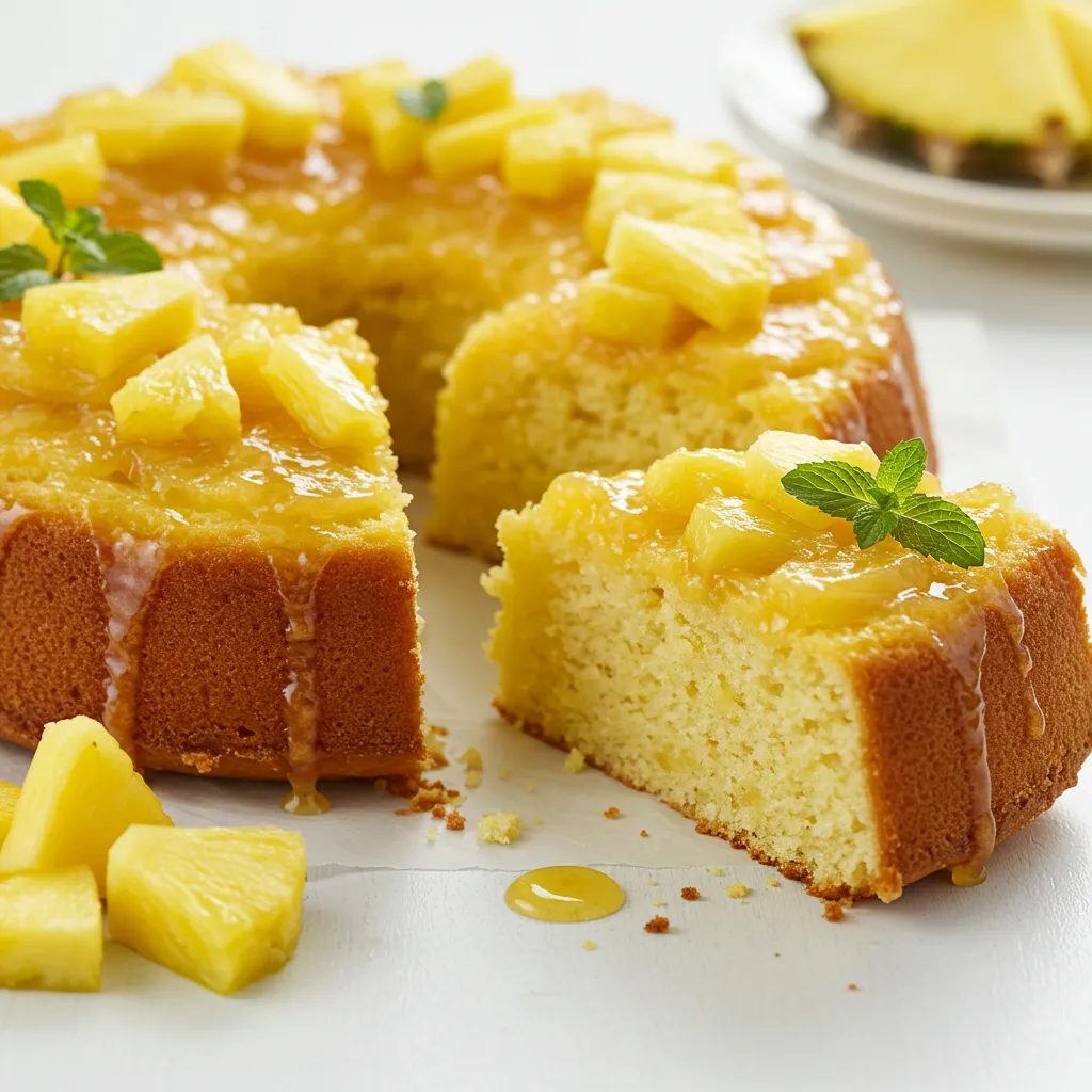 Juicy Pineapple Heaven Cake - tertiary view